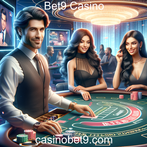 A Experiência Imersiva do Cassino Ao Vivo no Bet9 Casino